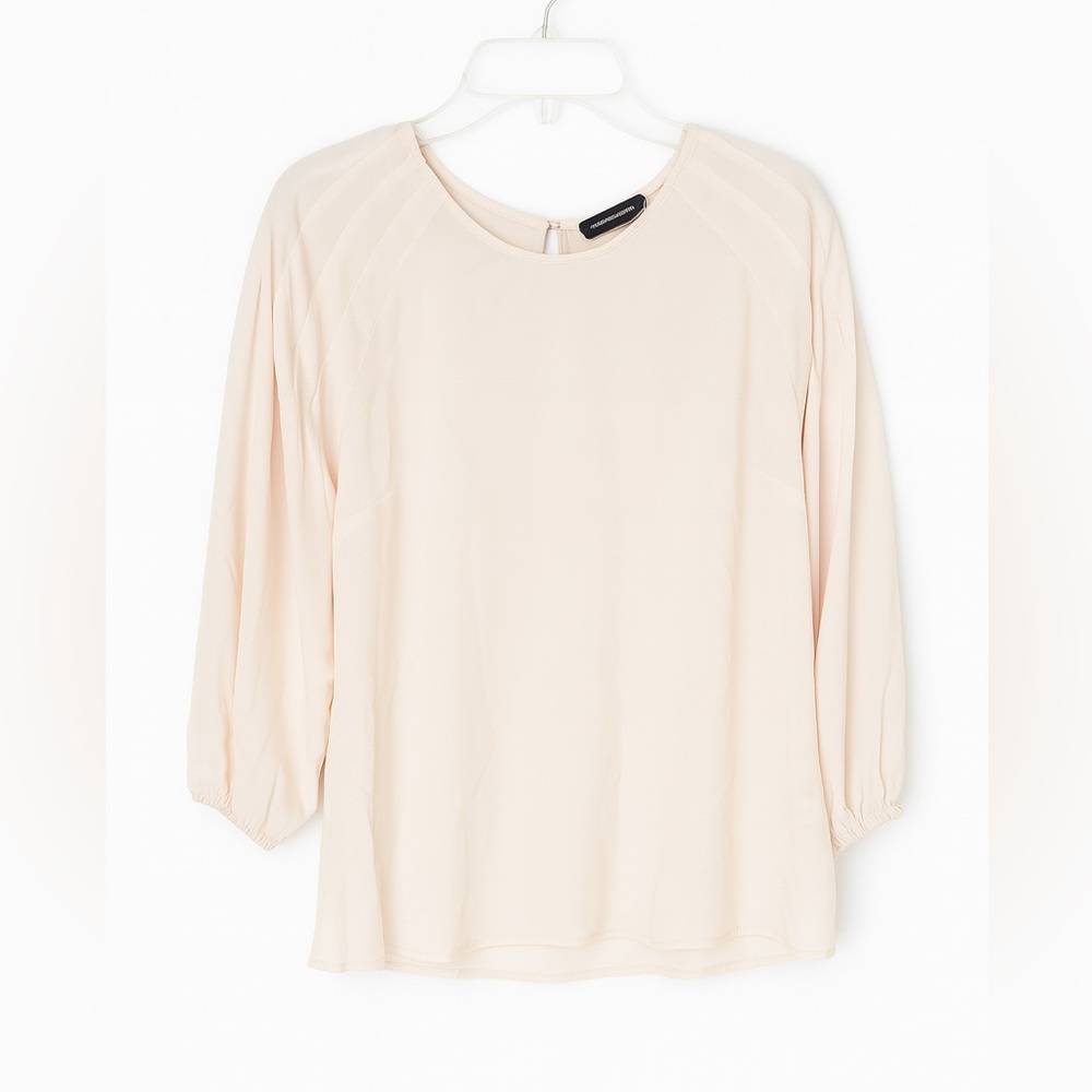Banana Republic Soft Cream Blouse Womens M